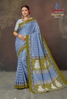 Bagru Pari Vol 4 By Lakhani Casual Wear Cotton Printed Saree Suppliers In India